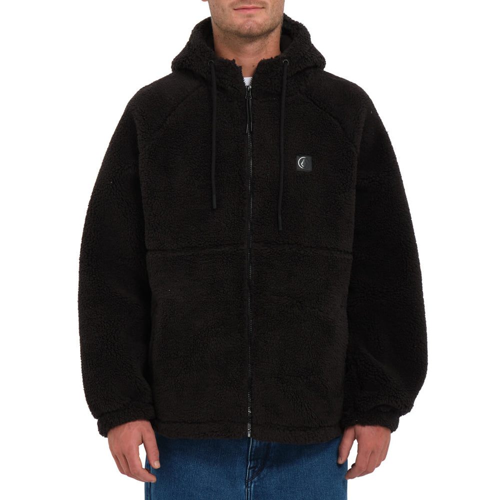 VOLCOM - ARSTONE ZIP FLEECE BLACK