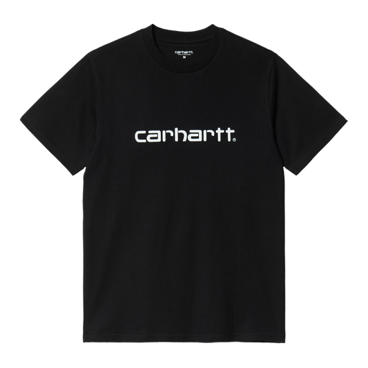 CARHARTT - S/S SCRIPT T-SHIRT BLACK/WHITE