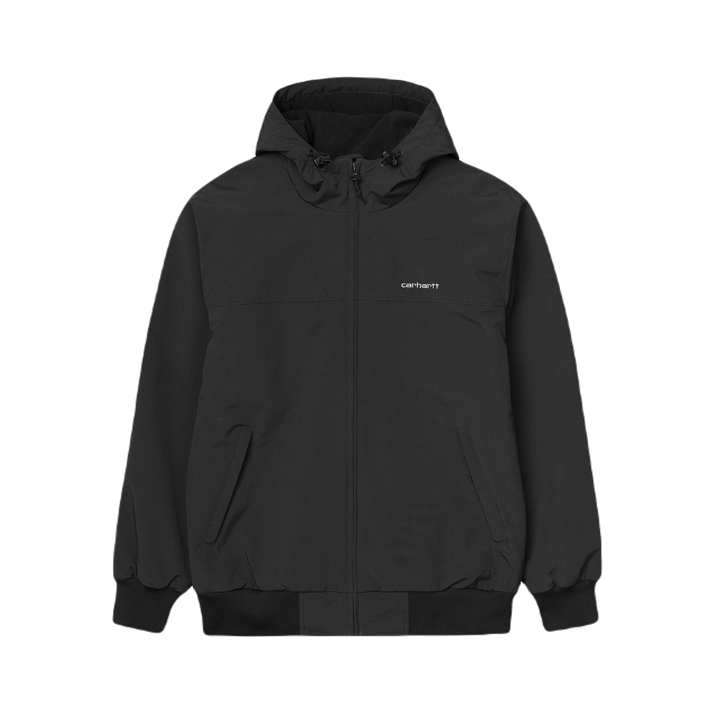 CARHARTT WIP - HOODED SAIL JACKET BLACK