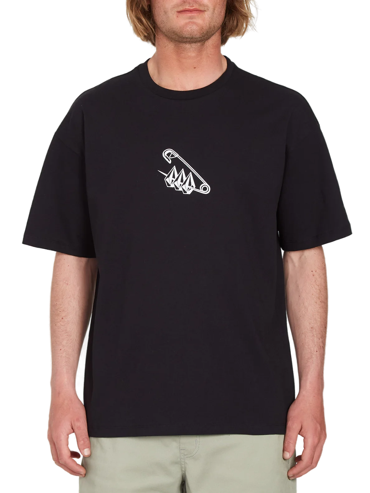 VOLCOM - PINEDSTONES T-SHIRT BLACK