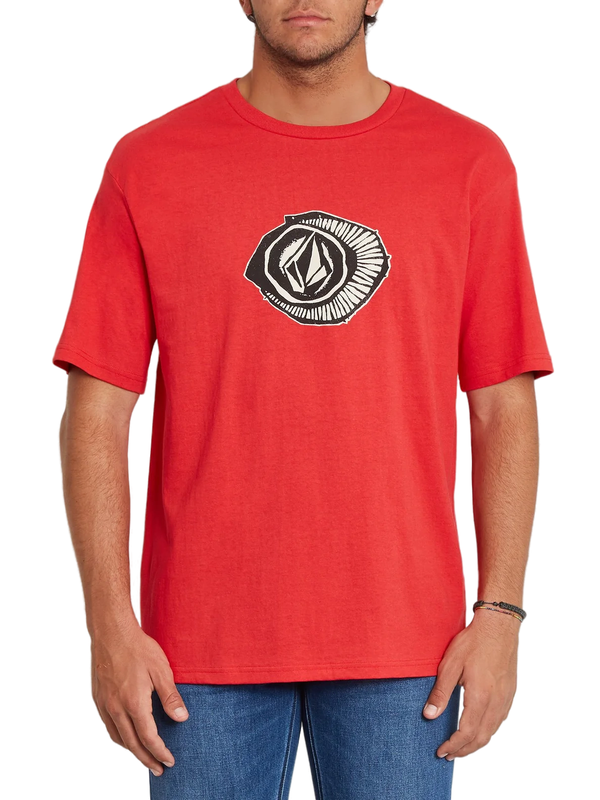 VOLCOM - SICK 180 LSE SS CARMINE RED