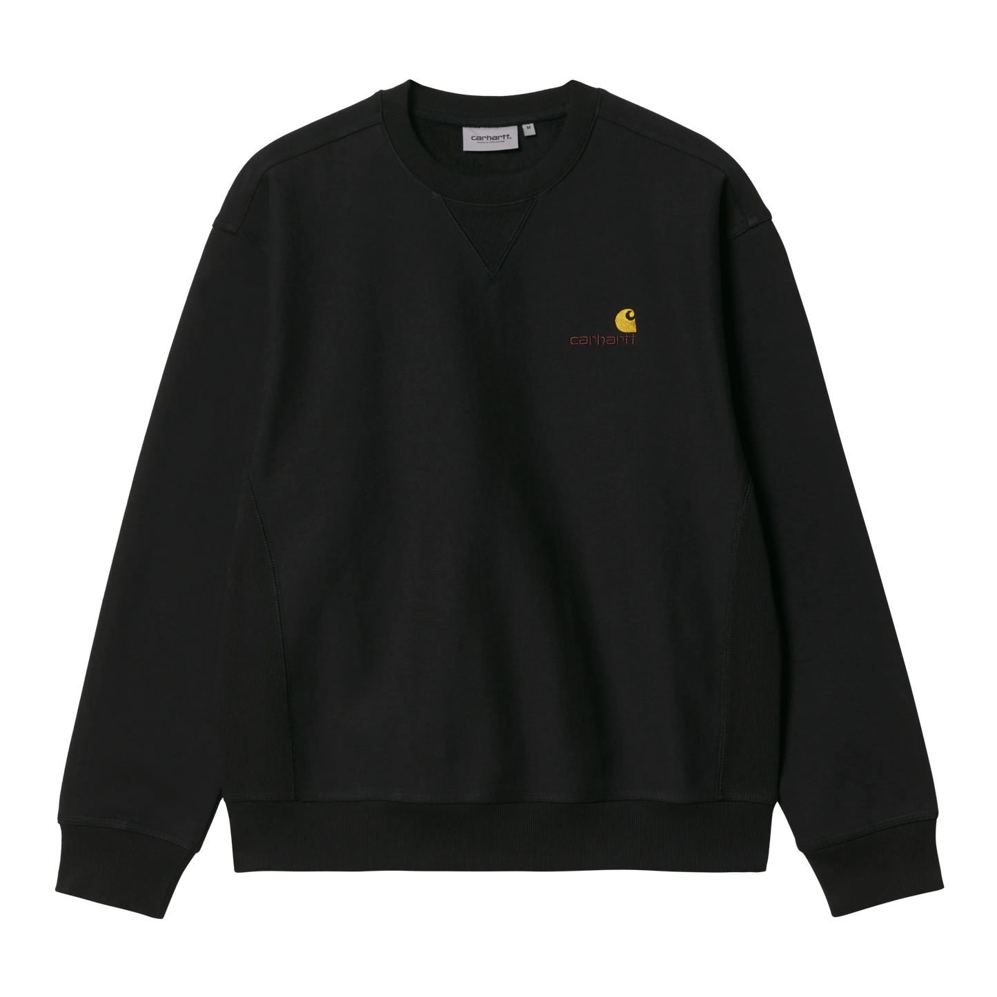 CARHARTT WIP - AMERICAN SCRIPT SWEAT BLACK