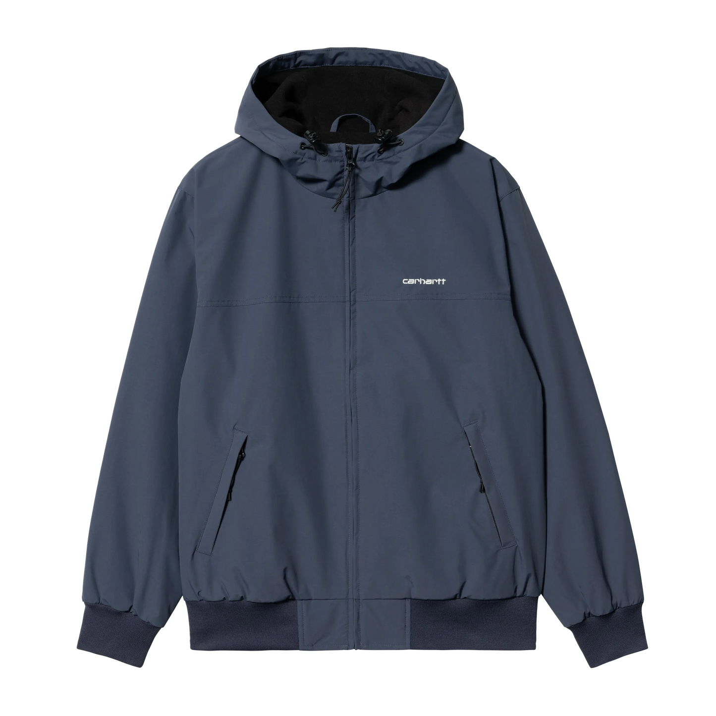 CARHARTT WIP - HOODED SAIL JACKET BLUE/ WHITE