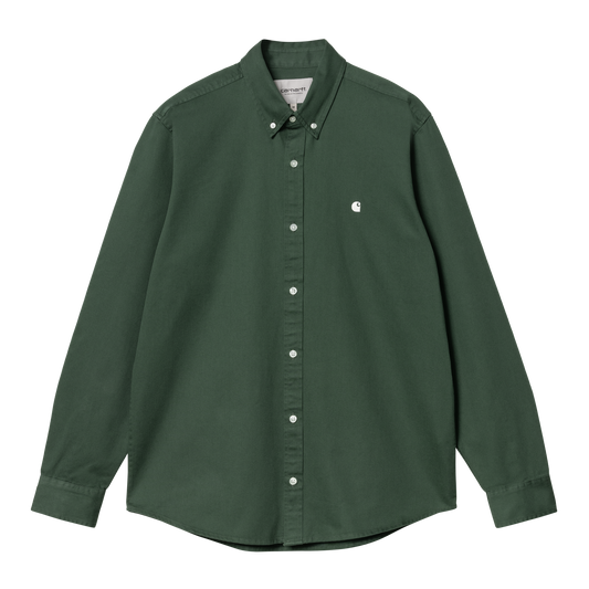 CARHARTT - L/S MADISON SHIRT SYCAMORE/ WAX