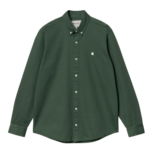 CARHARTT - L/S MADISON SHIRT SYCAMORE/ WAX