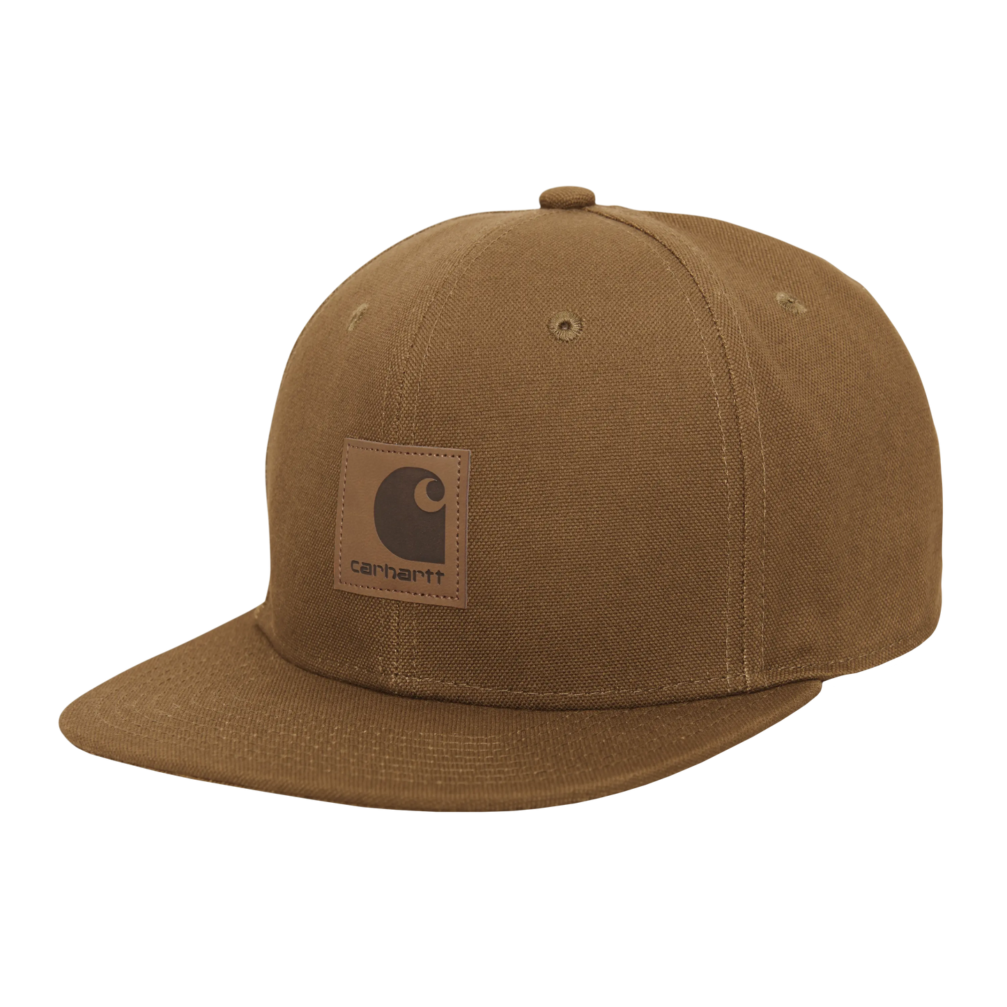 CARHARTT WIP - LOGO CAP HAMILTON BROWN