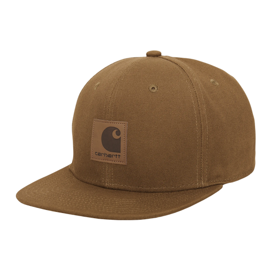 CARHARTT WIP - LOGO CAP HAMILTON BROWN