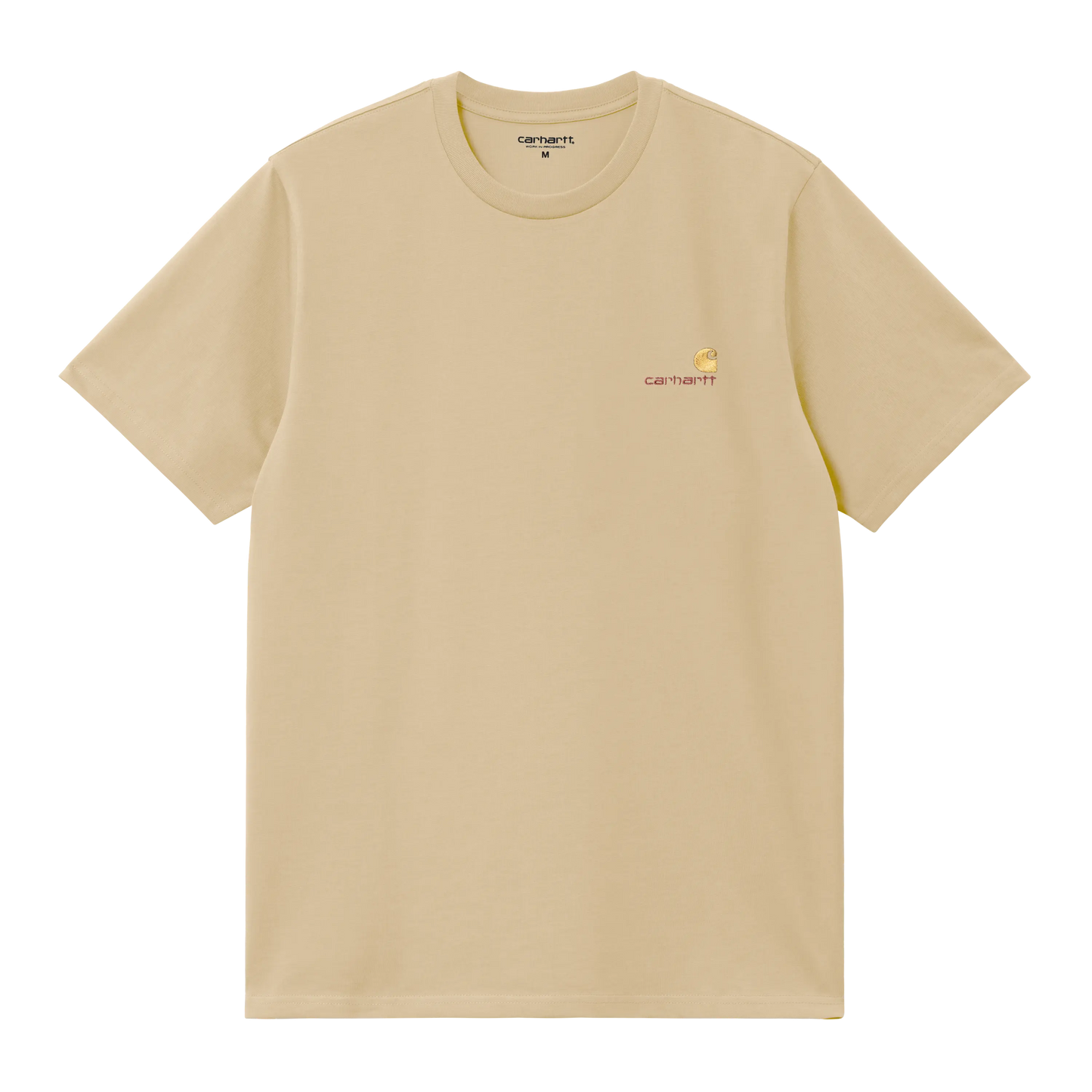 CARHARTT WIP - S/S AMERICAN SCRIPT T-SHIRT RATTAN