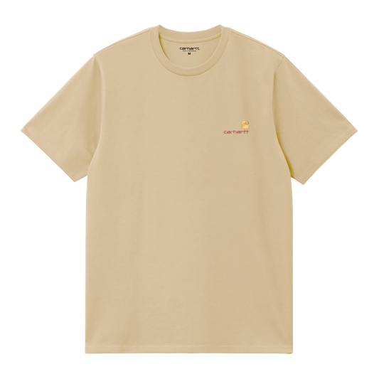 CARHARTT WIP - S/S AMERICAN SCRIPT T-SHIRT RATTAN