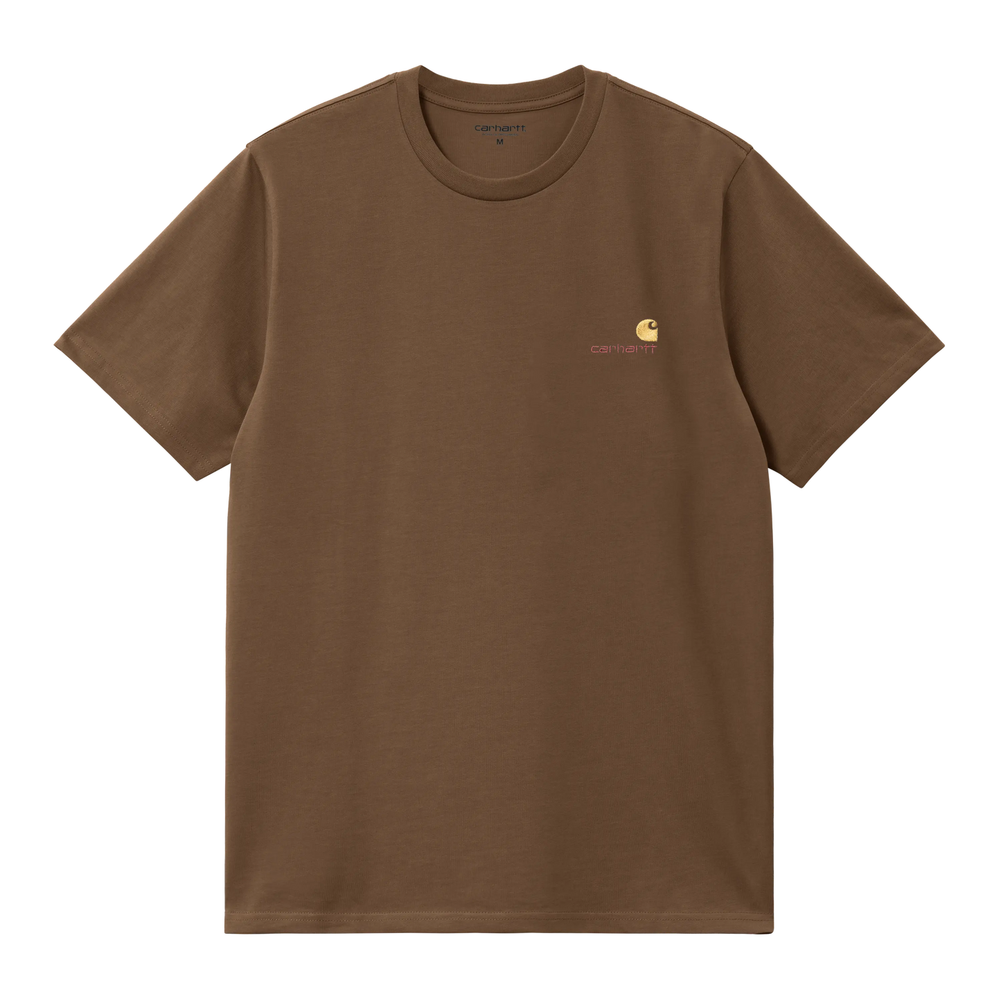 CARHARTT WIP - S/S AMERICAN SCRIPT T-SHIRT LUMBER