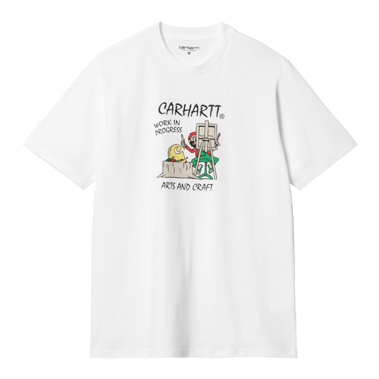 CARHARTT - S/S ART SUPPLY WHITE