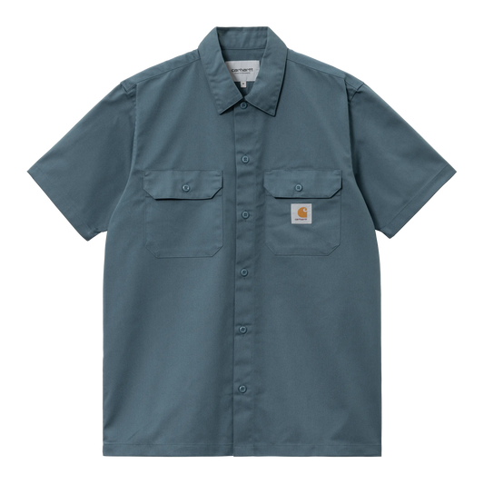 CARHARTT - S/S MASTER SHIRT STORM BLUE