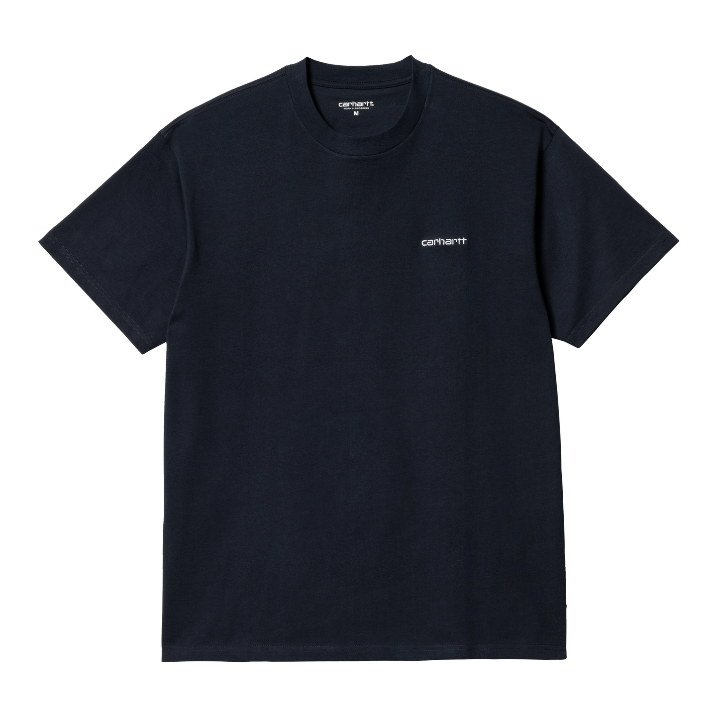 CARHARTT WIP - S/S SCRIPT EMBROIDERY T-SHIRT ATOM BLUE