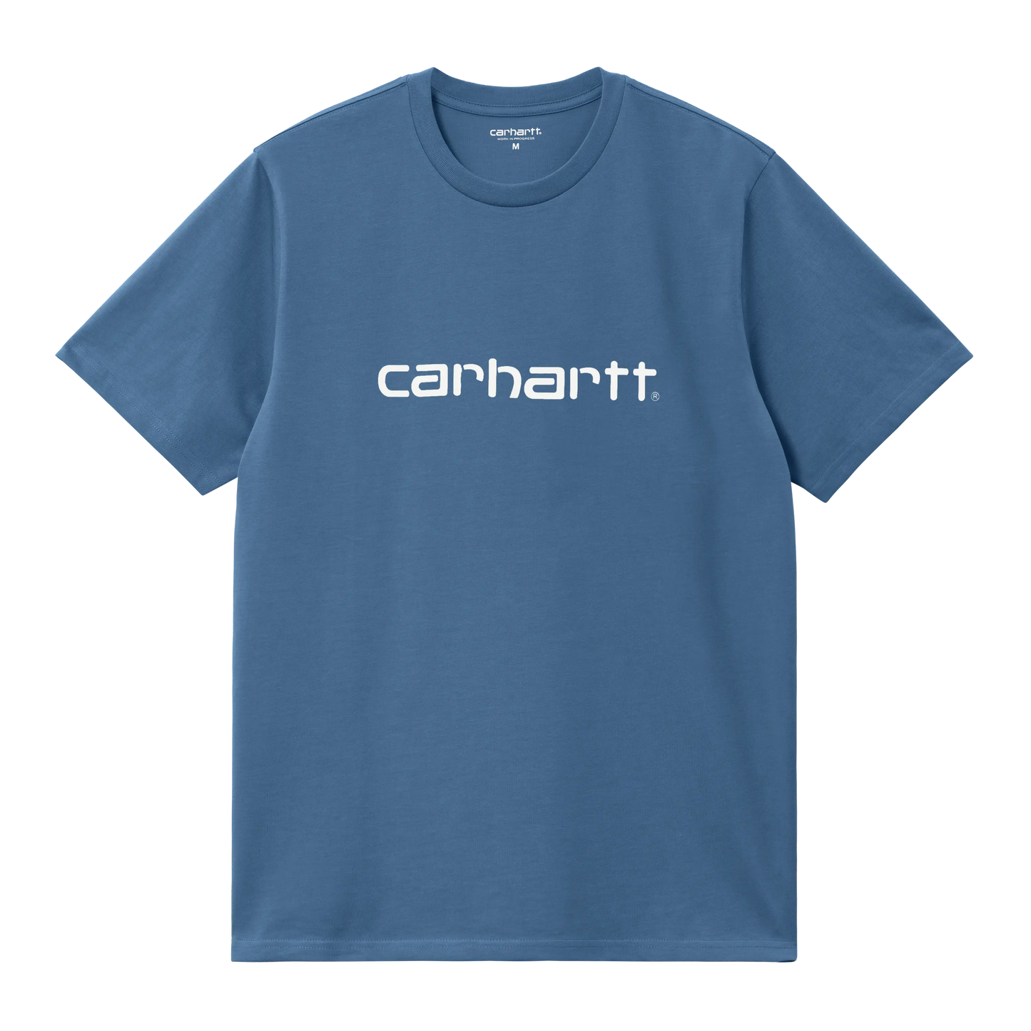 CARHARTT - S/S SCRIPT T-SHIRT SORRENT/WHITE