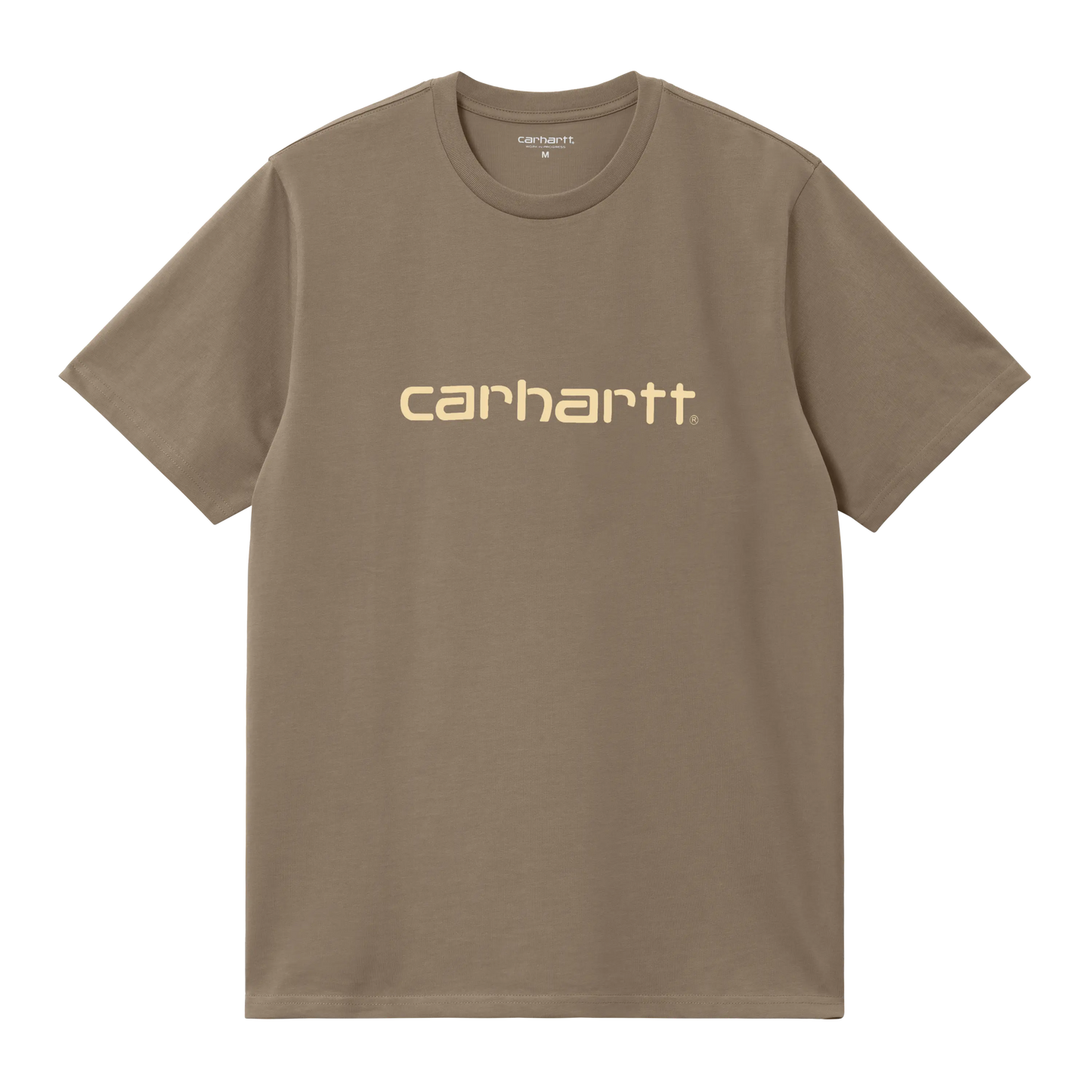 CARHARTT - S/S SCRIPT T-SHIRT BRANCH / RATTAN