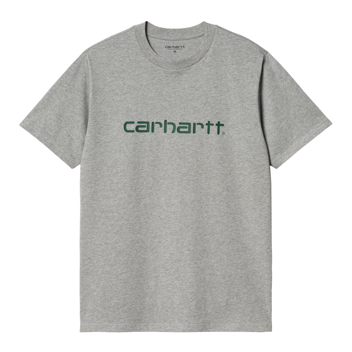 CARHARTT - S/S SCRIPT T-SHIRT GREY HEATHER / CHERVIL