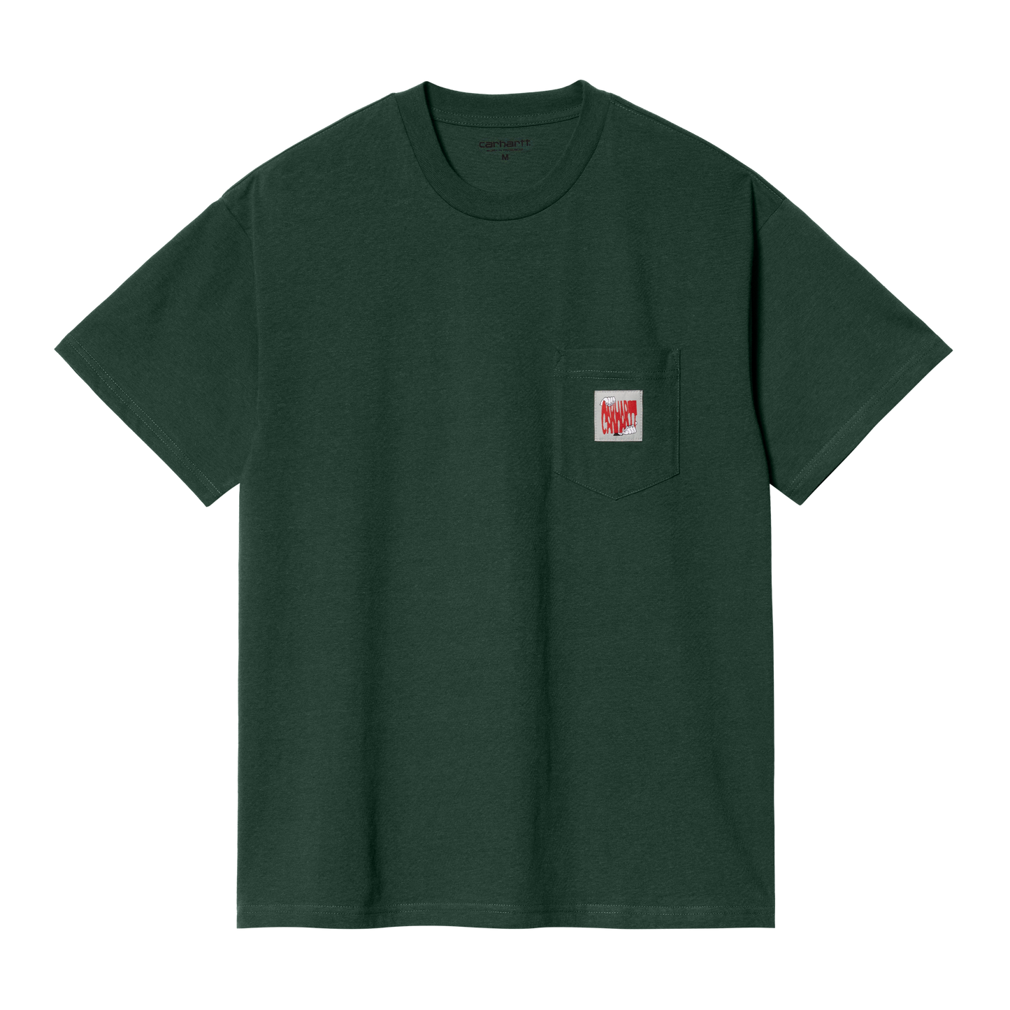 CARHARTT WIP - S/S STRETCH POCKET T-SHIRT BOTANIC HEATHER