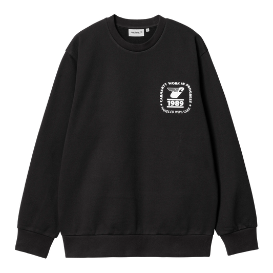 CARHARTT - STAMP STATE SWEAT BLACK