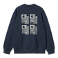 CARHARTT - STAMP STATE SWEAT BLUE/ GREY