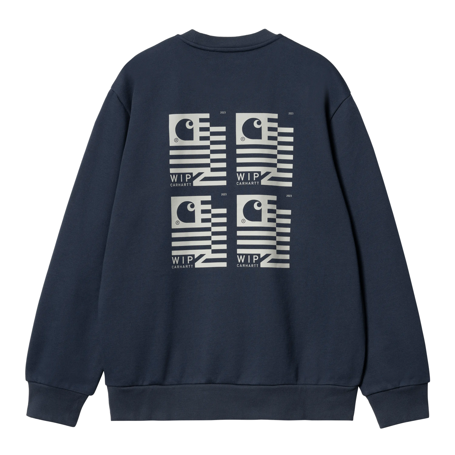 CARHARTT - STAMP STATE SWEAT BLUE/ GREY