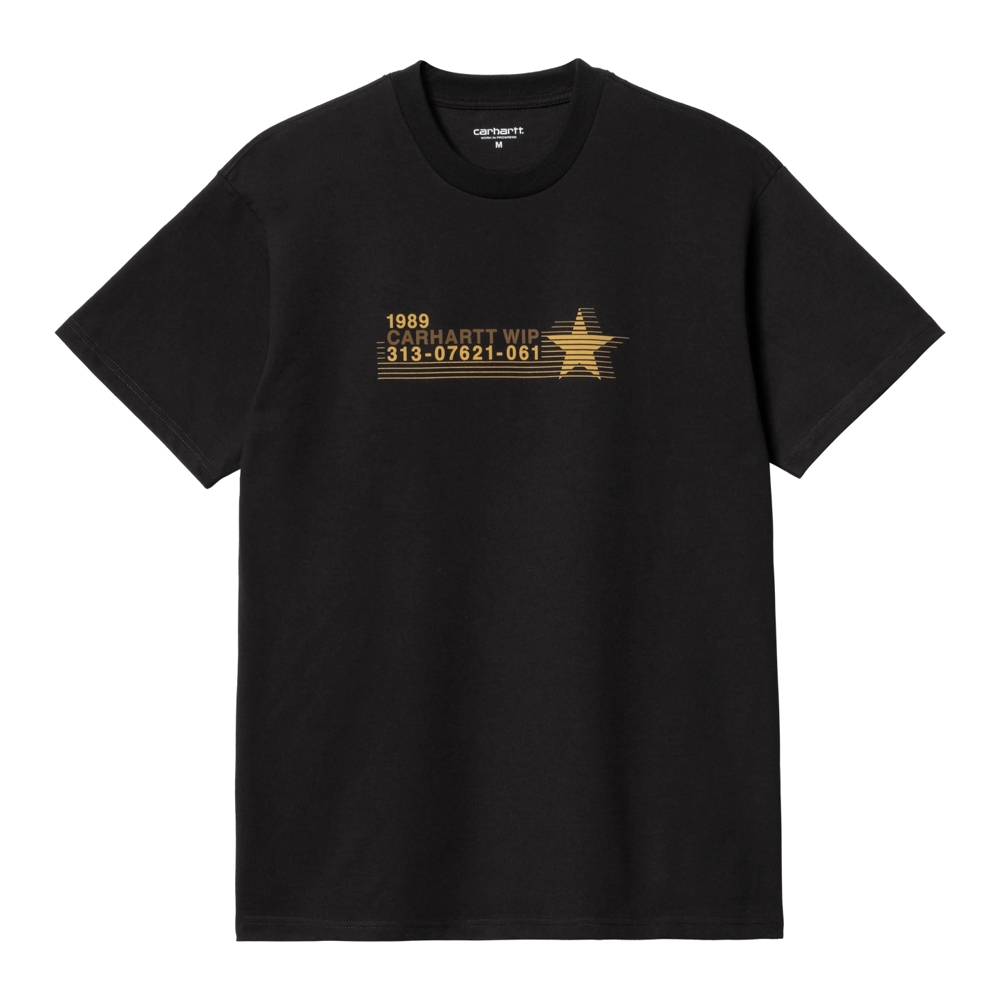 CARHARTT - S/S 313 STAR BLACK