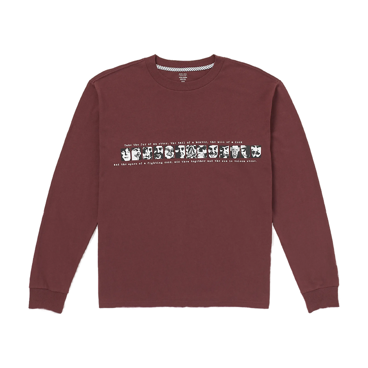 VOLCOM - SKATE VITALS REMY LST 2 MERLOT