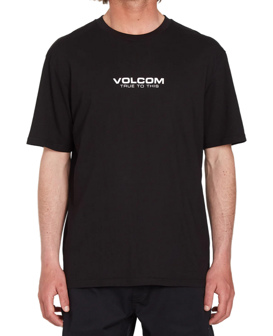 VOLCOM - NEWEURO T-SHIRT BLACK