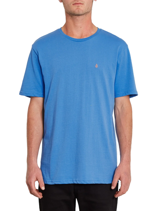 VOLCOM - STONE BLANKS T-SHIRT BALLPOINT BLUE