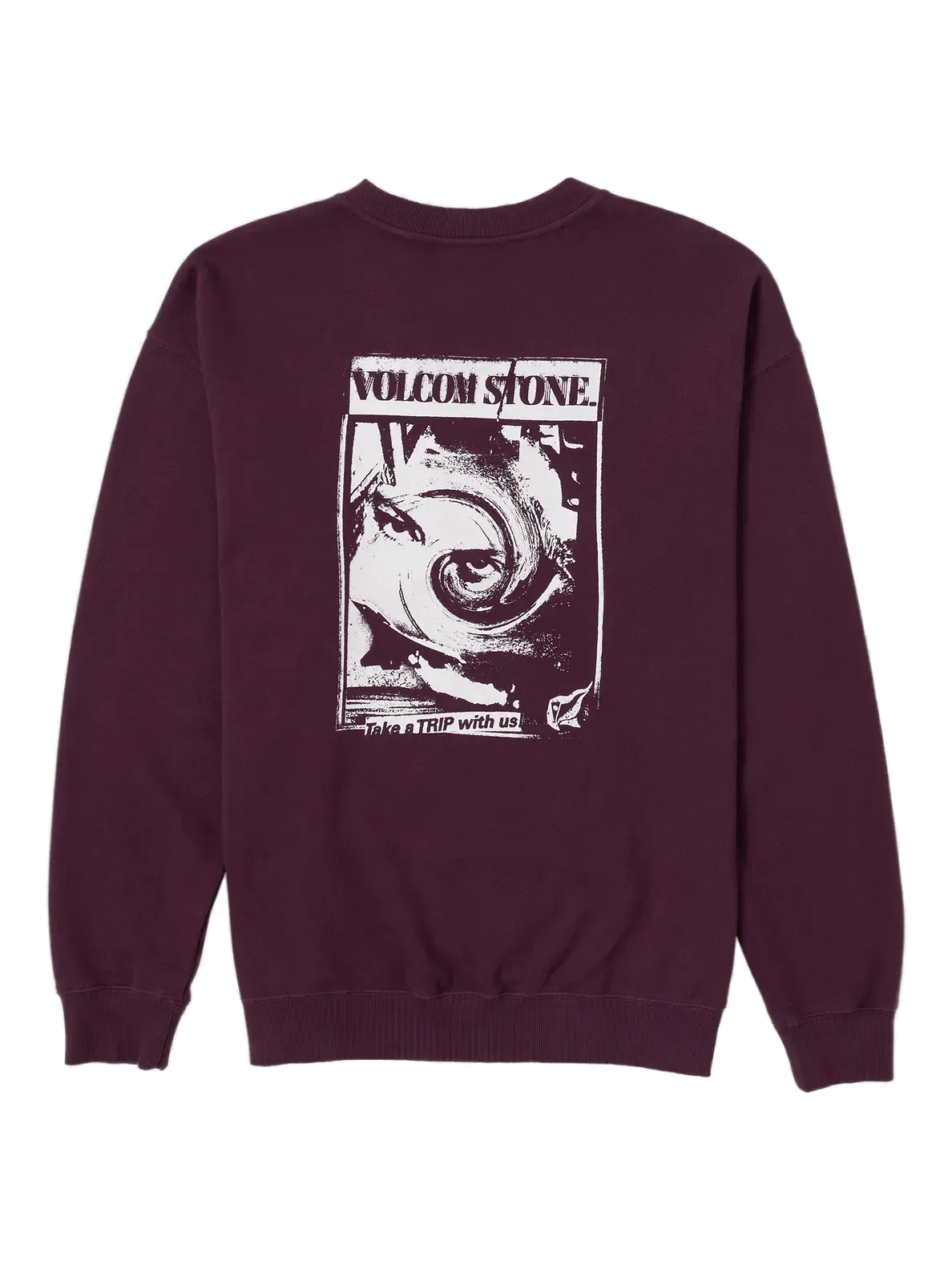 VOLCOM - NO RECESS LSE CREW MULBERRY