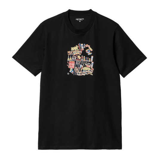 CARHARTT WIP - S/S FIREWORKS T-SHIRT BLACK