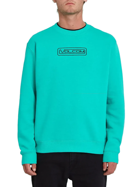 VOLCOM - CATCH 91 SWEATSHIRT - ATLANTIS