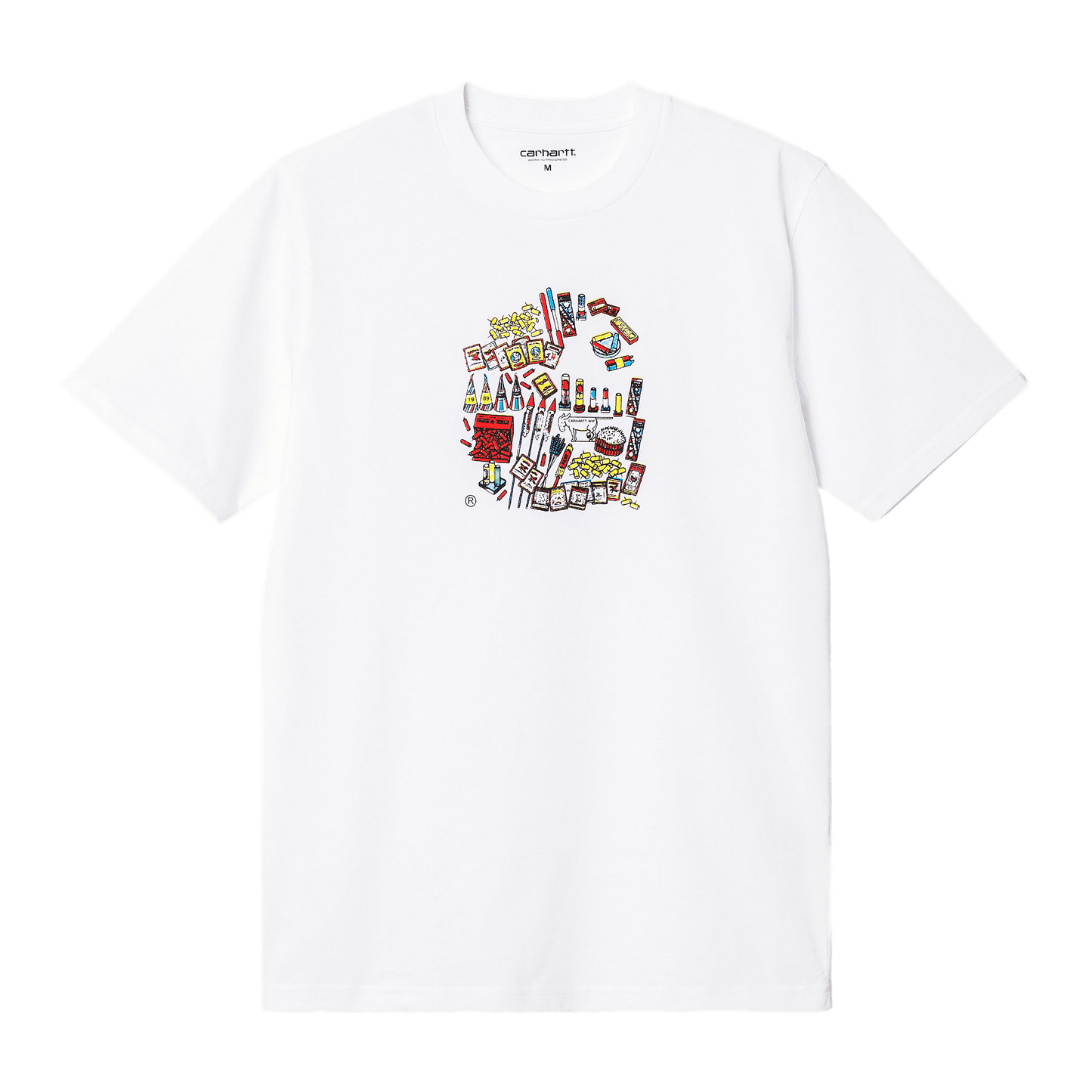 CARHARTT WIP - S/S FIREWORKS T-SHIRT WHITE