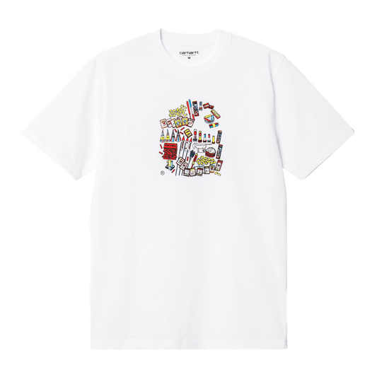 CARHARTT WIP - S/S FIREWORKS T-SHIRT WHITE