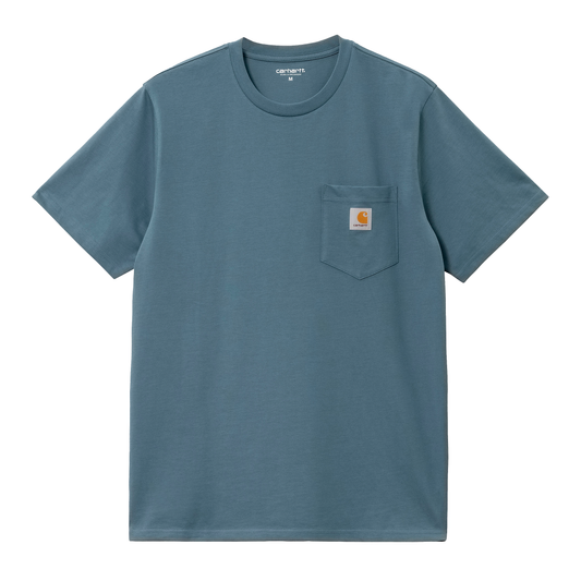 CARHARTT WIP - S/S POCKET T-SHIRT STORM BLUE