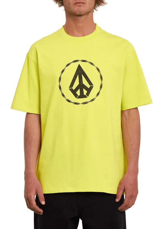 Volcom - RAZOR LSE SS T-Shirt Yellow