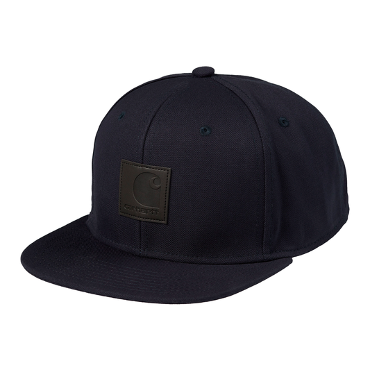 CARHARTT WIP - LOGO CAP DARK NAVY