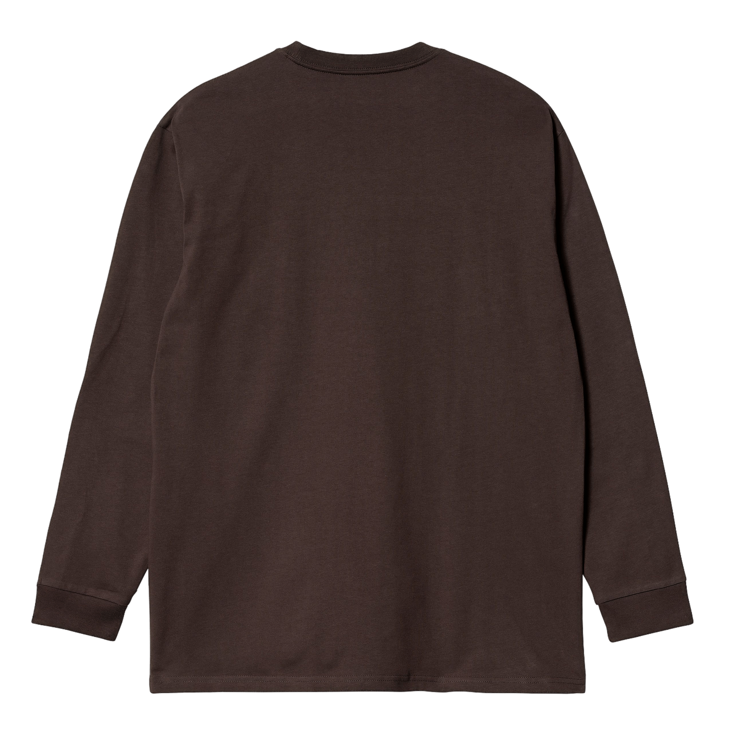 CARHARTT WIP - L/S CHASE T-SHIRT DARK UMBER