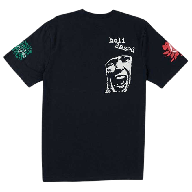 VOLCOM - HOLI DAZED SST T-SHIRT BLACK