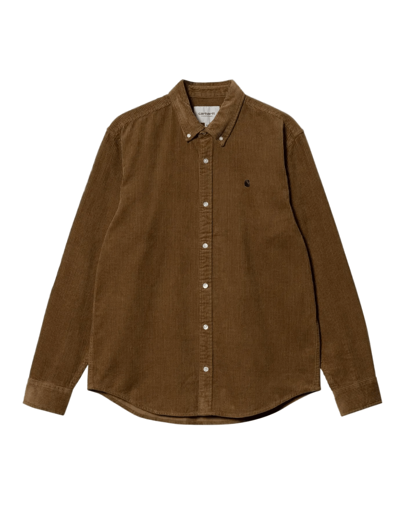 CARHARTT WIP - L/S MADISON CORD SHIRT HAMILTON BROWN