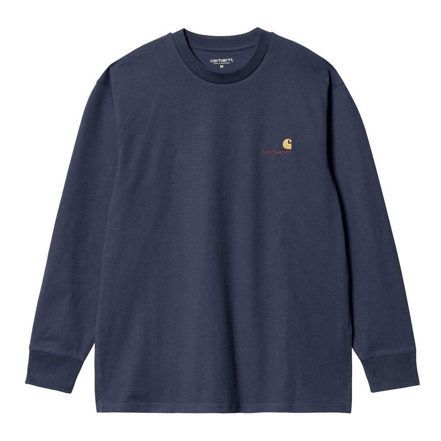 CARHARTT WIP - L/S AMERICAN SCRIPT T-SHIRT ENZIAN