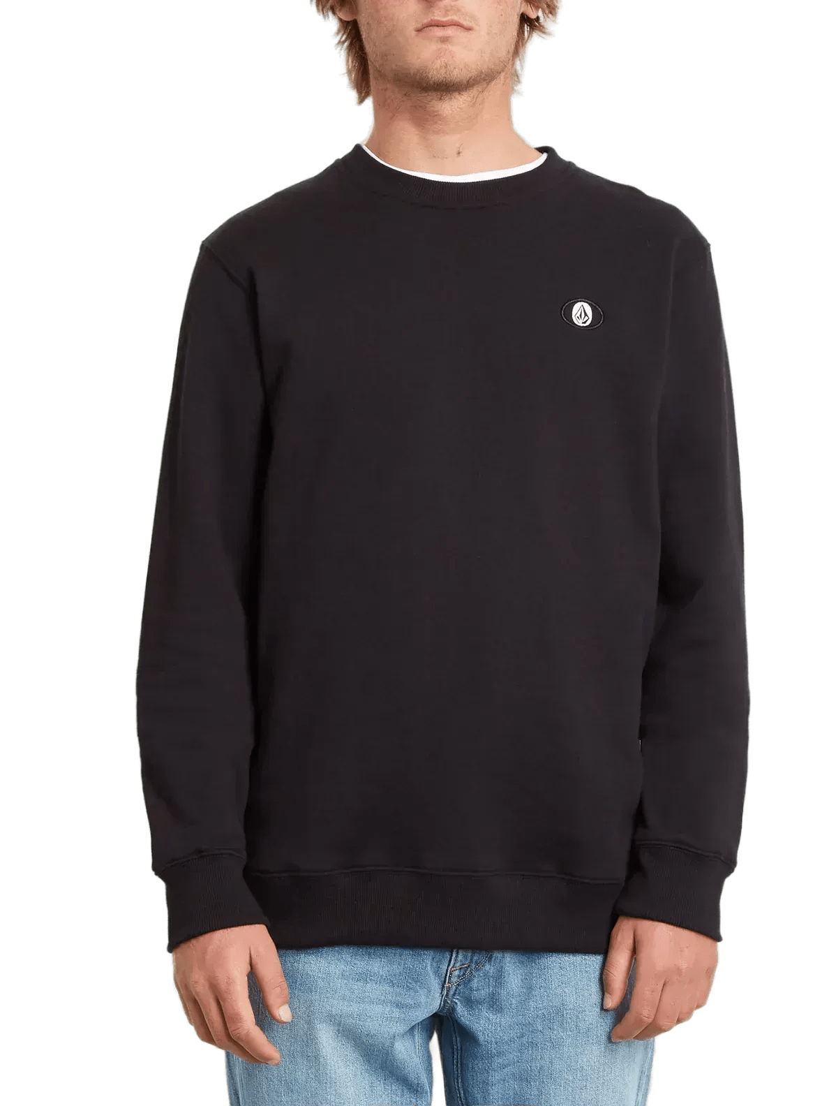 VOLCOM - SINGLE STONE CREW BLACK