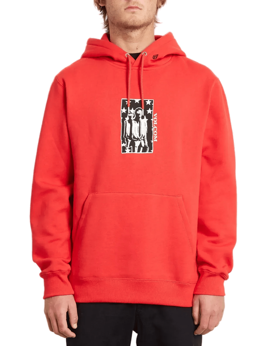 VOLCOM - MERICK HOODIE FIERY RED