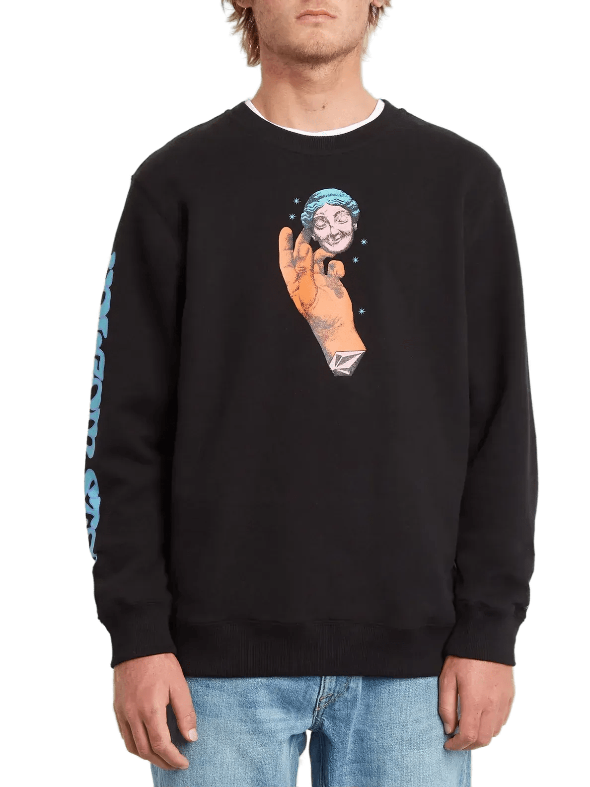 VOLCOM - MAX LOEFFLER SWEATSHIRT BLACK