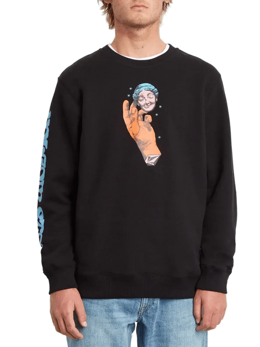 VOLCOM - MAX LOEFFLER SWEATSHIRT BLACK