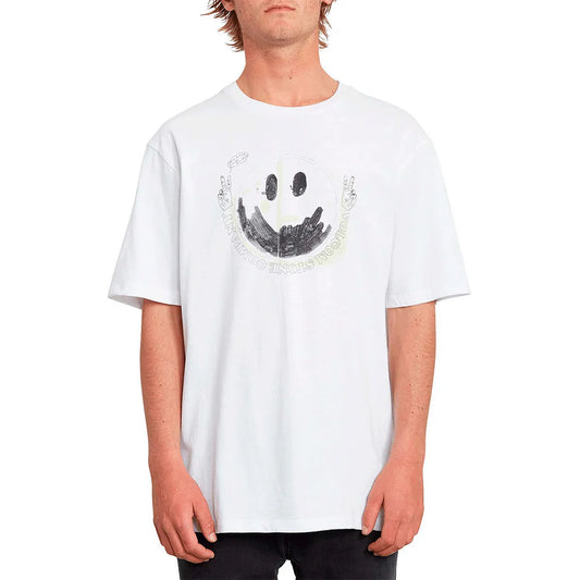 VOLCOM - FAKE SMILE BXY SS T-SHIRT WHITE